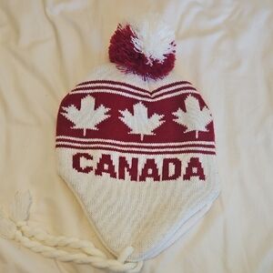Canada Maple Leaf Knit Beanie